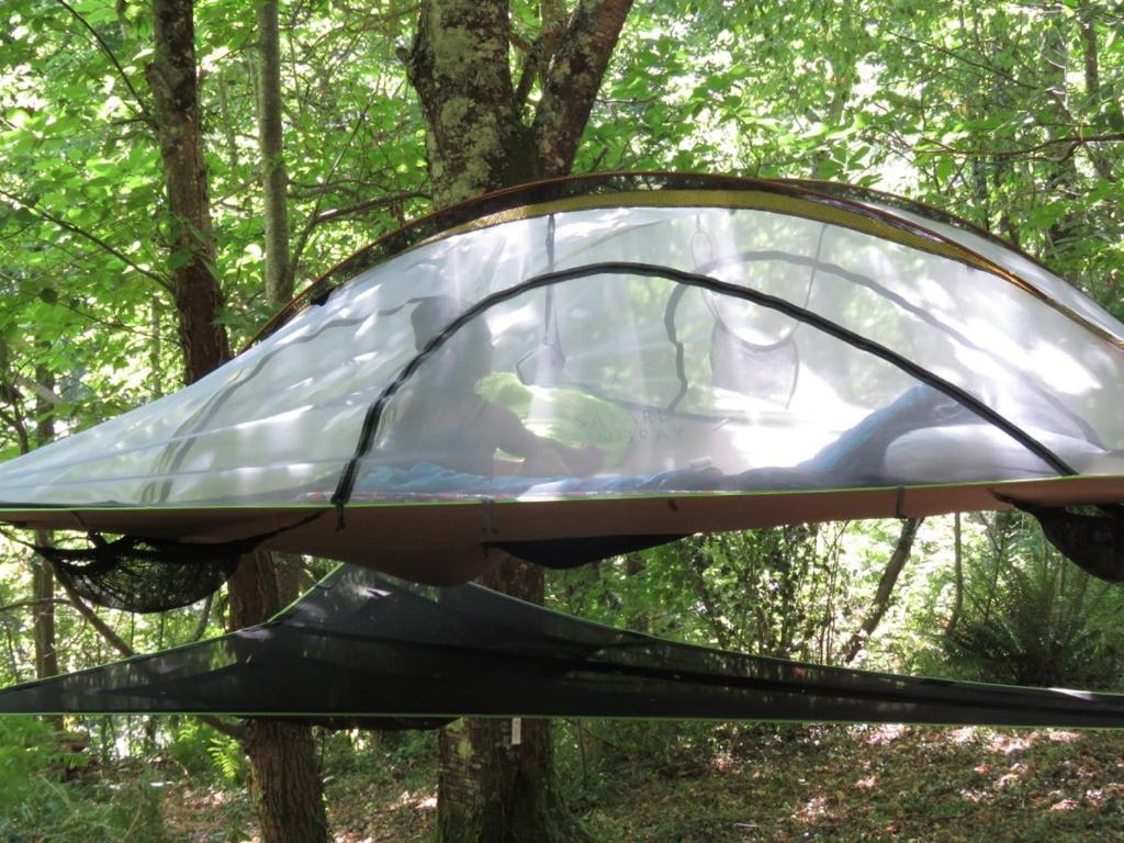 Tente Suspendue Au Coeur De La Foret Sainte-Croix-Volvestre Exterior photo